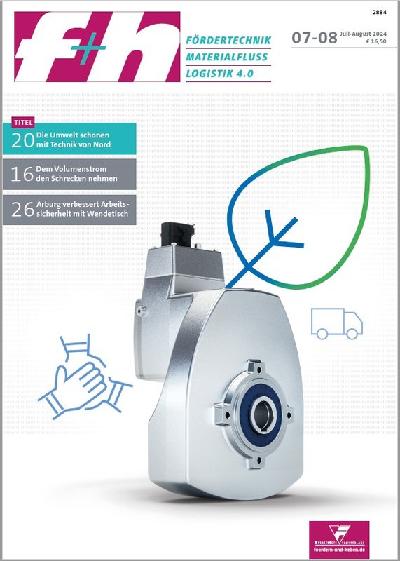 f+h Fördertechnik / Materialfluss / Logistik 4.0 - 7-8/2024